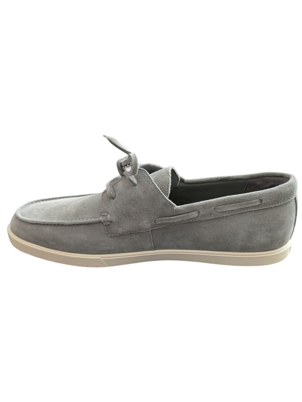 Vince Salerno Men’s Grey Suede Boat Shoes Loafers 12M - Picture 7 of 10